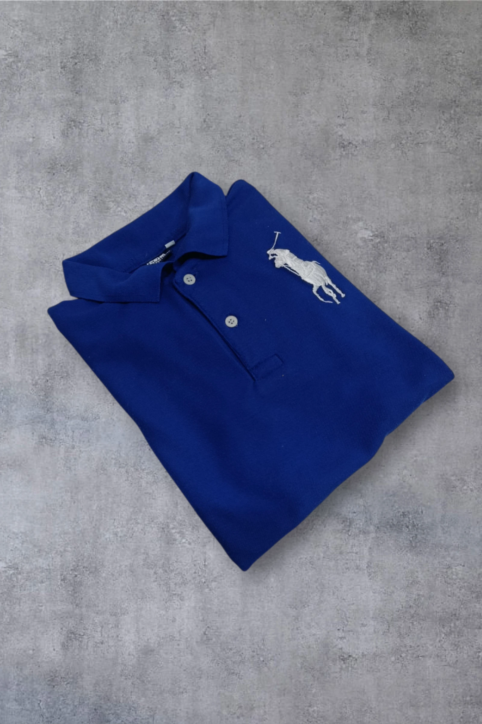 | Polo Ralph Lauren Homem | Cor Azul Marinho | Manga Curta | Logo Grande | Tamanho P | – photo 2